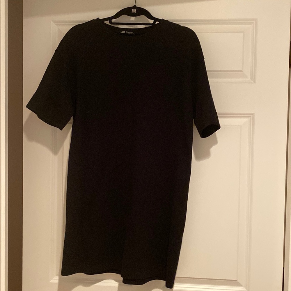 Zara t shirt shift dress size M